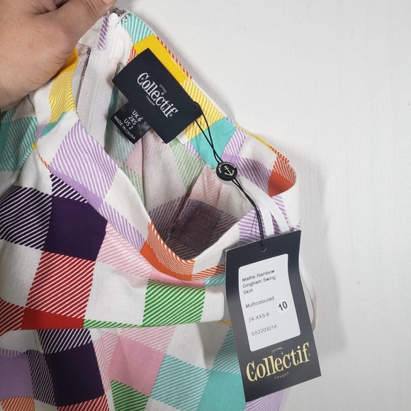 Modcloth Multicolor A-Line Skirt - Picture 5 of 9